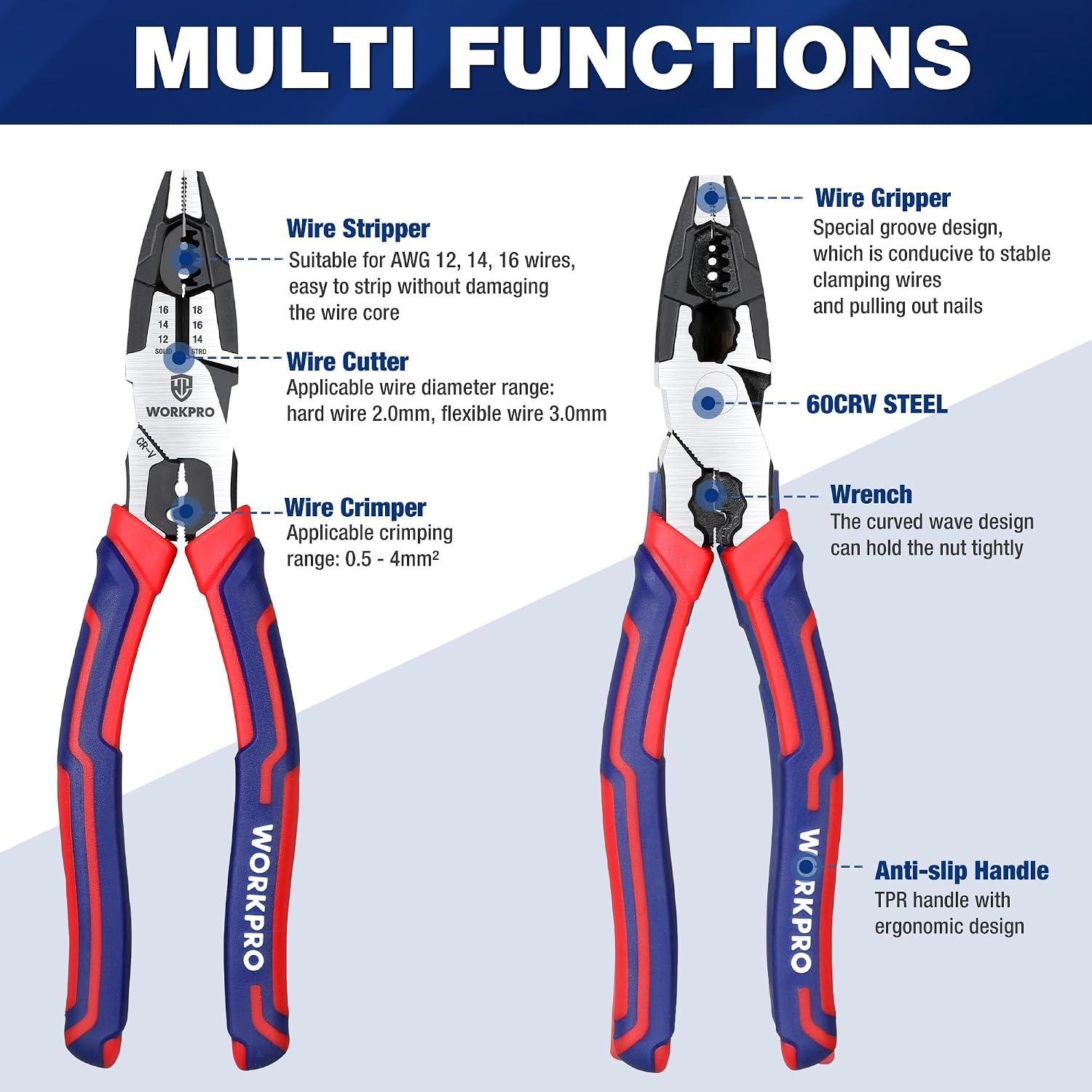 WORKPRO Linesman Pliers Review: Right for Our Shop?