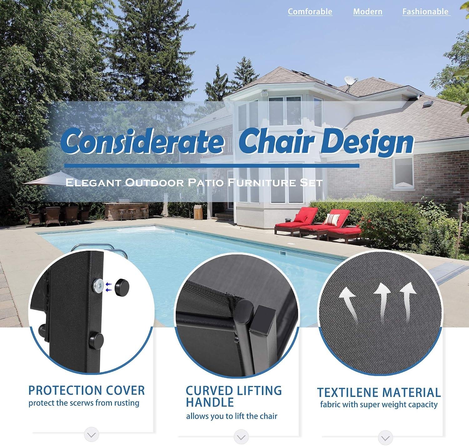 My Take on Vongrasig 4-Piece Patio Set (Black)