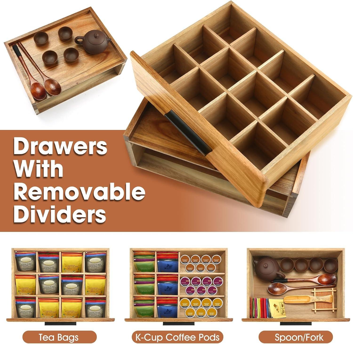 Acacia Tea Organizer JIG Review: Right for Our Shop?