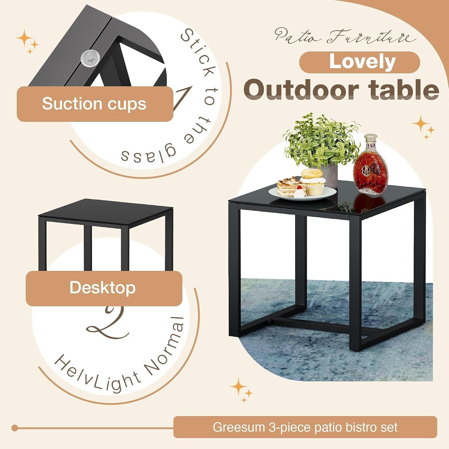 My Take on the Greesum Rocking Bistro Set Outdoors