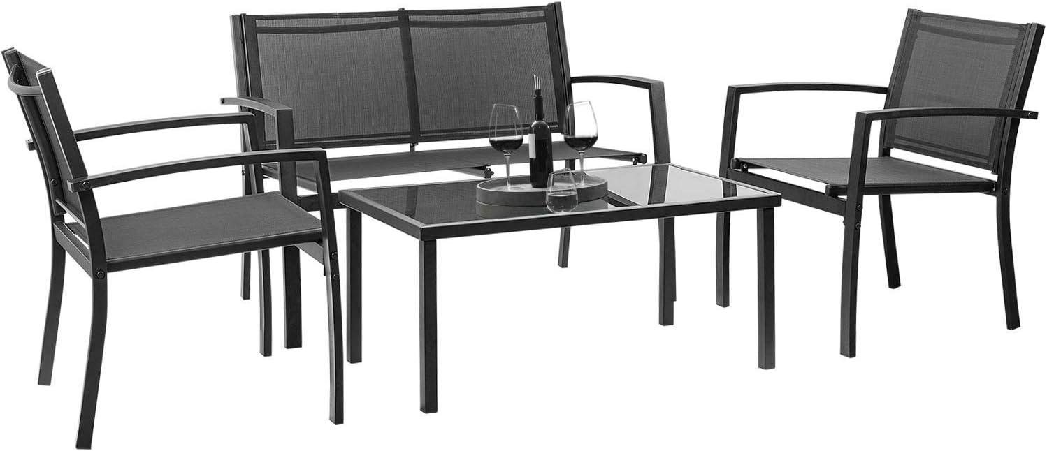 My Take on the Devoko 4-Piece Patio Set (Black)