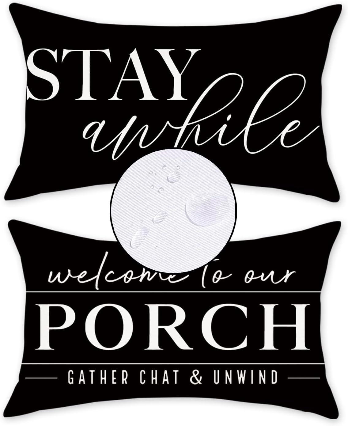 <p><strong>I Tried TAJWE Waterproof Porch Pillow Covers (12×20)</strong></p><p>“></p><p>After a few real porch days-morning dew, a quick passing shower, and plenty of sun-these covers did what “waterproof polyester” should: they <a href=