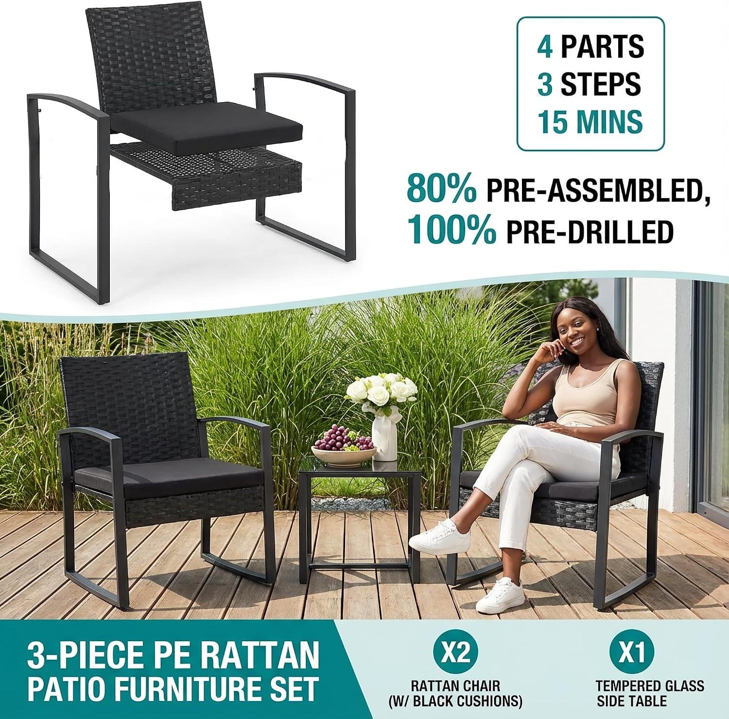 <p><strong>I Tried the Bezseller Wicker Bistro Set-Worth It?</strong></p><p>“></p><p>Wrapping this up, the Bezseller 3-Piece Wicker Bistro Set landed pretty close to what I look for in an outdoor “everyday” setup: simple to assemble, stable once it’s together, and comfortable enough that you actually use it instead of just looking at it. The powder-coated steel frame and handwoven PE rattan give it that solid, stay-in-shape feel, and I appreciate the practical details-like the tie-on cushions that don’t creep around every time you shift, plus removable covers for easy cleanup.</p><p>As a woodworking enthusiast, I’m always thinking about craftsmanship-even when the materials aren’t wood. Good outdoor spaces are built the same way good shop projects are built: start with a strong structure, make sure everything lines up, and don’t rush the tightening until it all fits the way it should. That little assembly note about aligning screws first is the kind of “maker wisdom” I respect, and it helps set the tone for a smoother build.</p><p>Most of all, I’m a believer that quality outdoor pieces are worth paying attention to, because the right set changes how you live in your space. A pair of chairs and a simple table can turn an empty corner of a porch or balcony into a spot that feels intentional-like a handcrafted retreat where you can sip coffee, sketch out your next project, or just slow down for a few minutes.</p><p>If you’re ready to give your backyard (or small patio) that finished, inviting feel, you can check the current price and details here: <a href=
