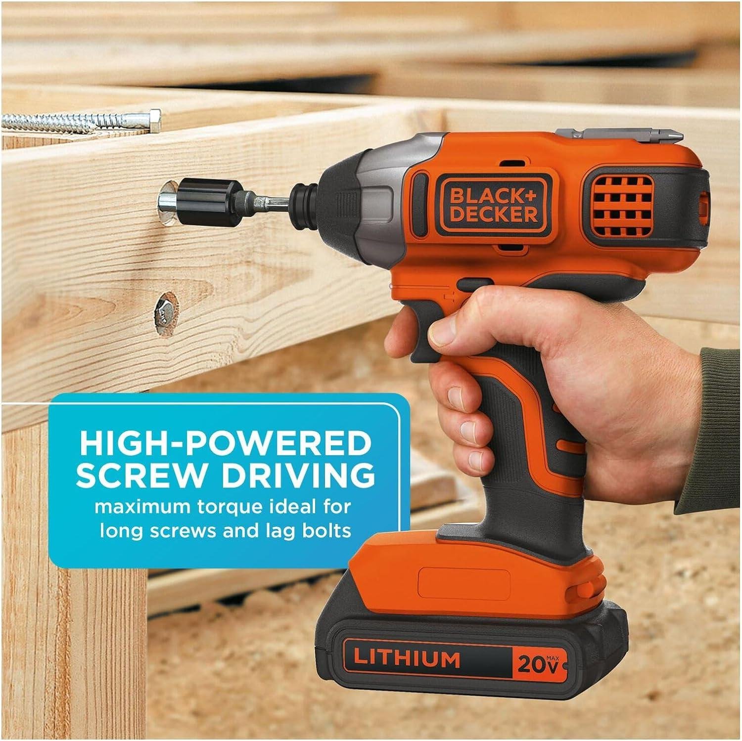 BLACK+DECKER BDCI20C Impact Driver Review: Our Shop?