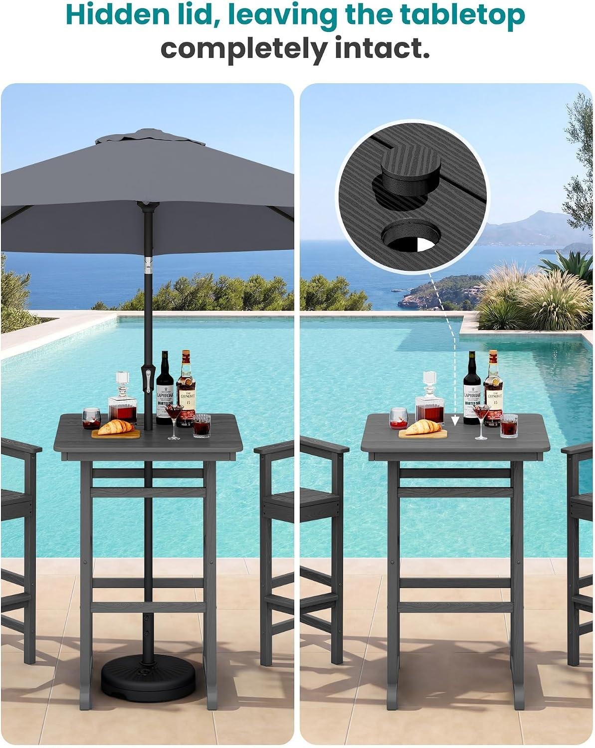 SERWALL HDPE Adirondack Bar ‌Set: My Take