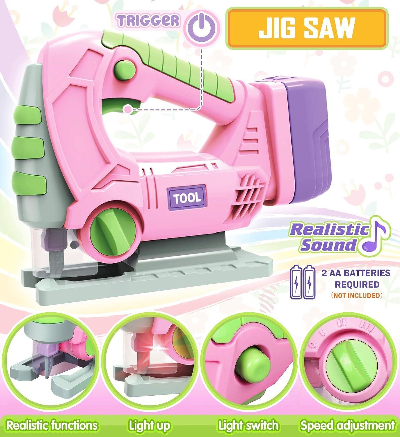 Kids Toy Drill & Jigsaw Saw Review: Right for Our Shop?
