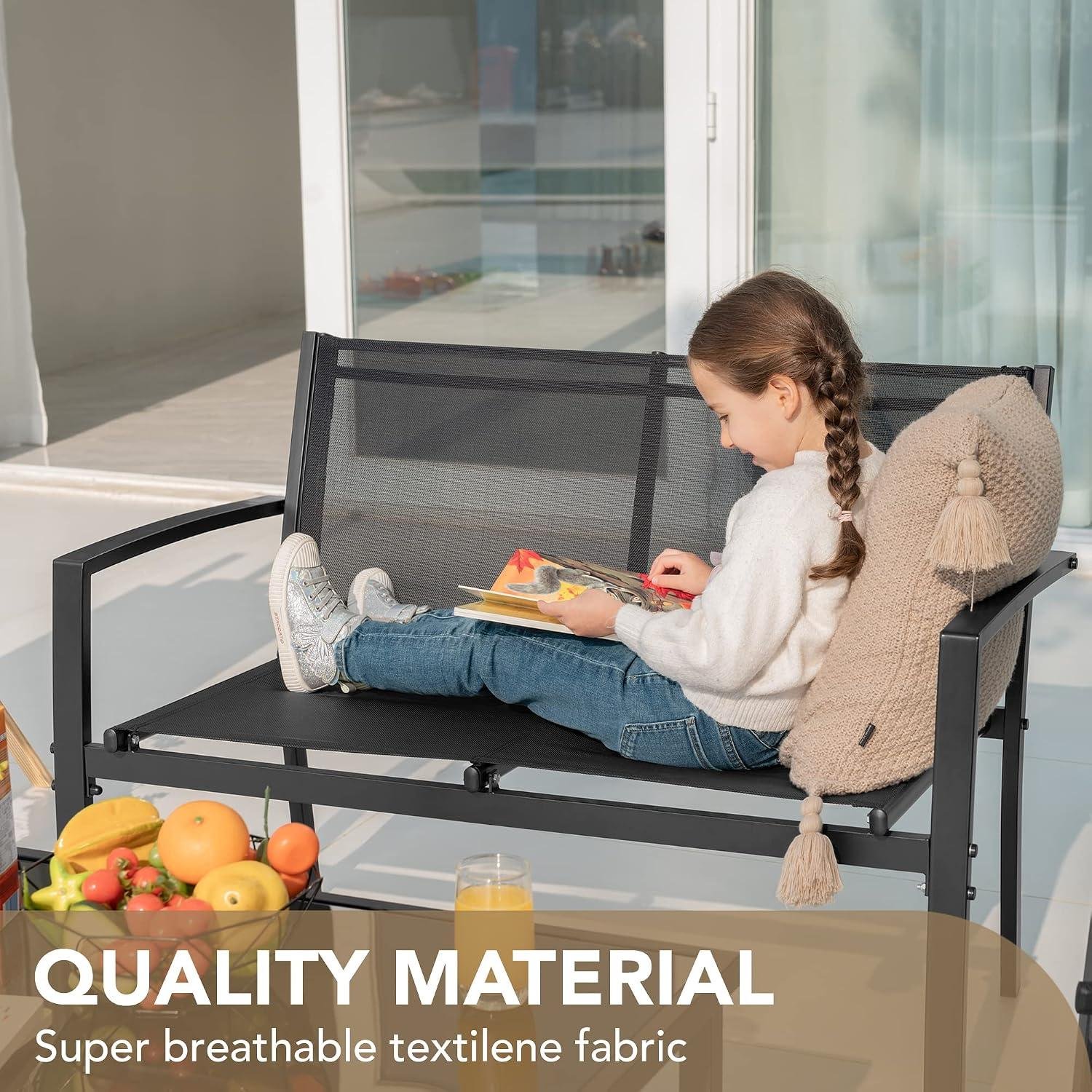 My Take on the Devoko 4-Piece Patio Set (Black)