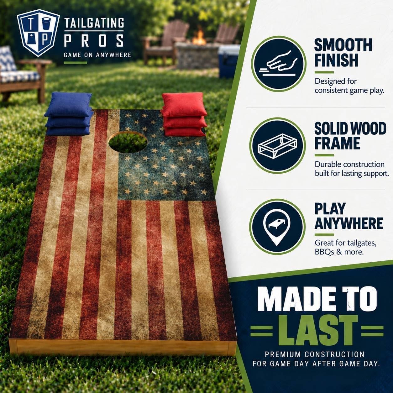 Tailgating Pros Cornhole Board Review: Shop Tool?