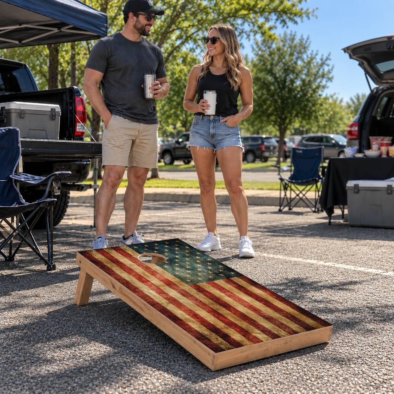 Tailgating Pros Cornhole Board Review: Shop Tool?