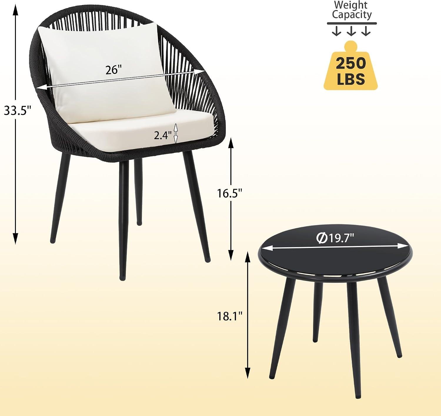 My Take on the Wildformers Rope Bistro Set (3pc)