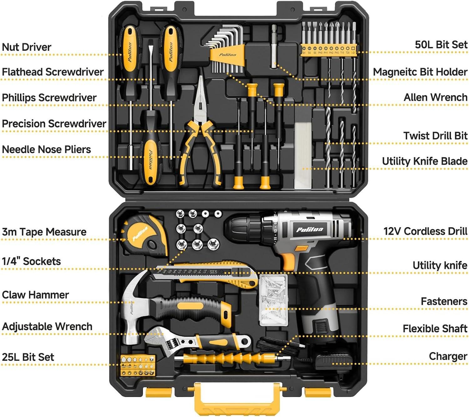PULITUO 12V Cordless Drill Kit Review: Our Shop Fit?