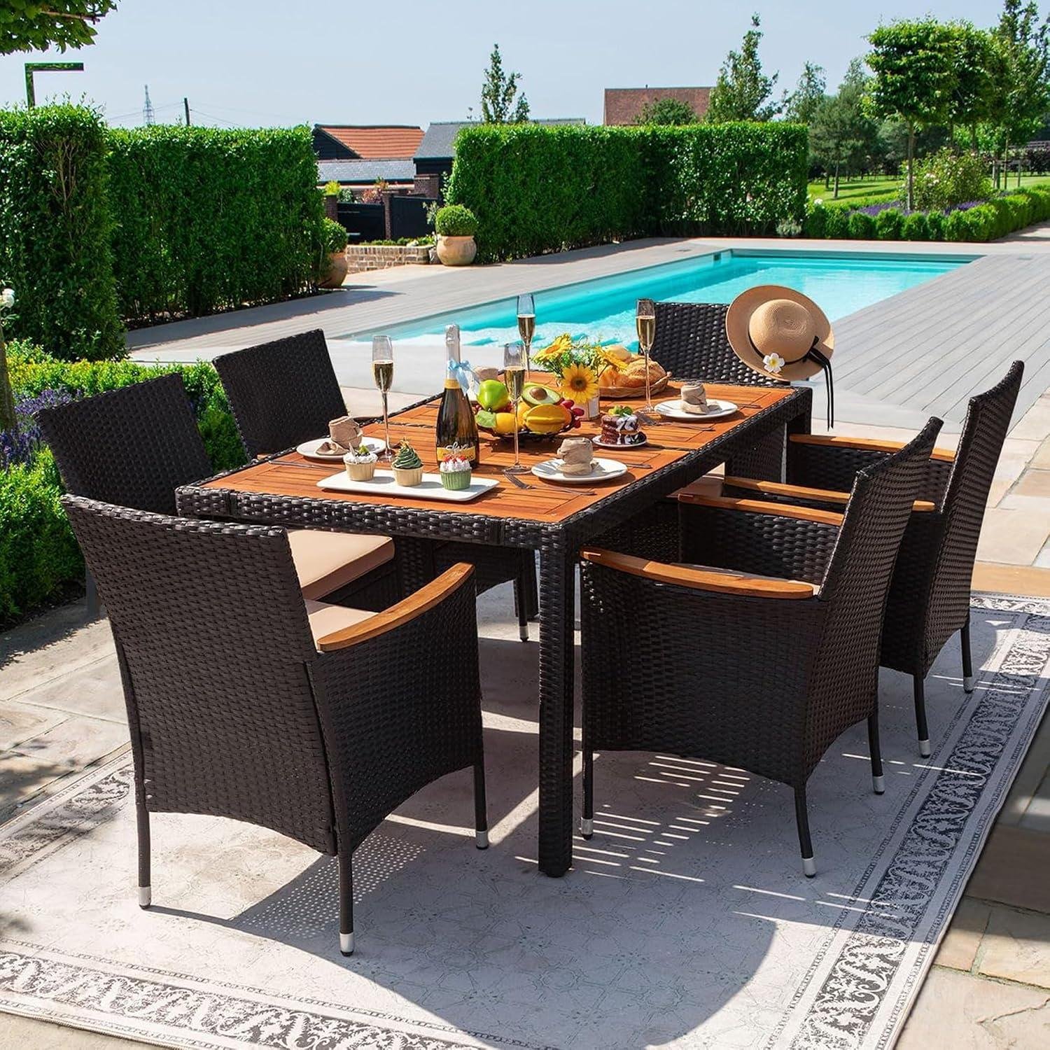 My Take on the Devoko 7-Piece Acacia Patio Set