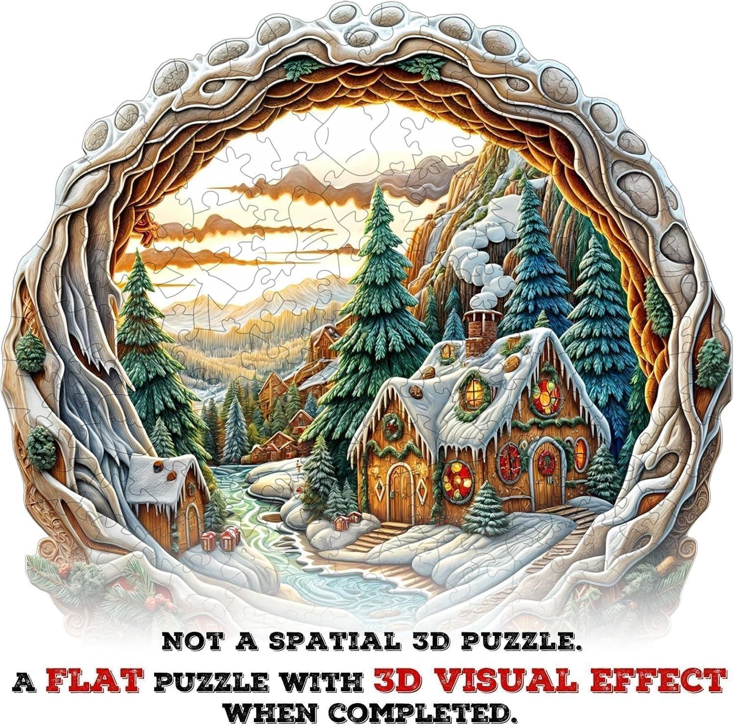 Christmas Snow House Jigsaw Review: Fit Our Shop?