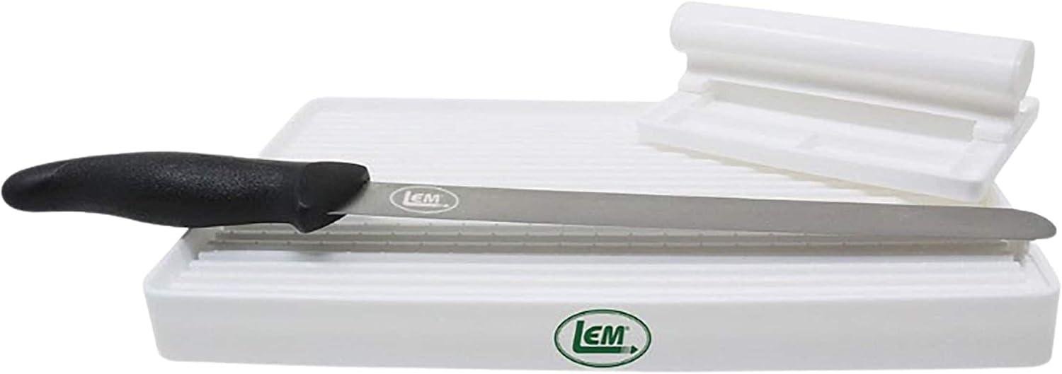 LEM Jerky Knife & Board Kit Review: Right Shop Knife?
