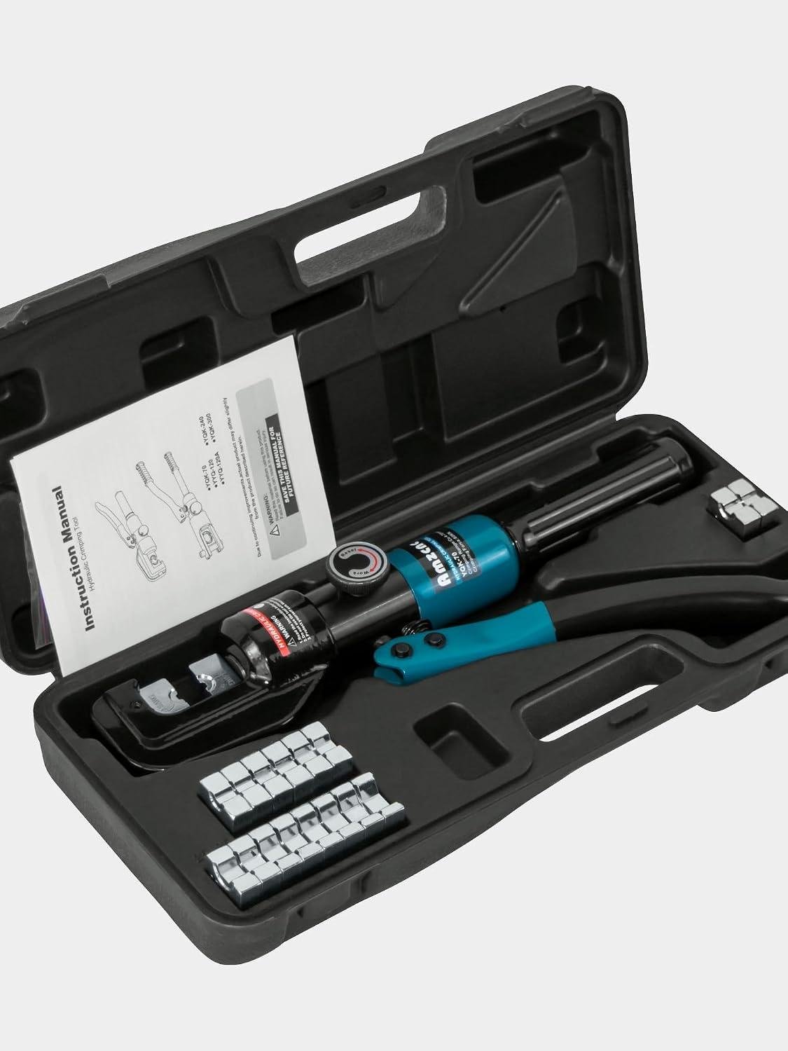 10-Ton Hydraulic Cable Crimper Review: Our Shop Fit?