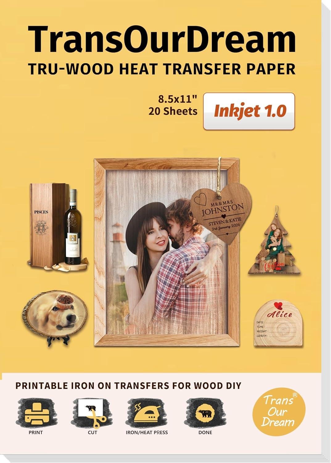 TransOurDream Transfer Paper Review: Right Heat Press?