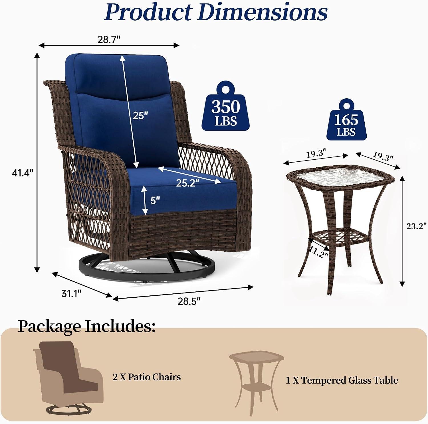 My Take on PIZZELLO Swivel Rockers + Table