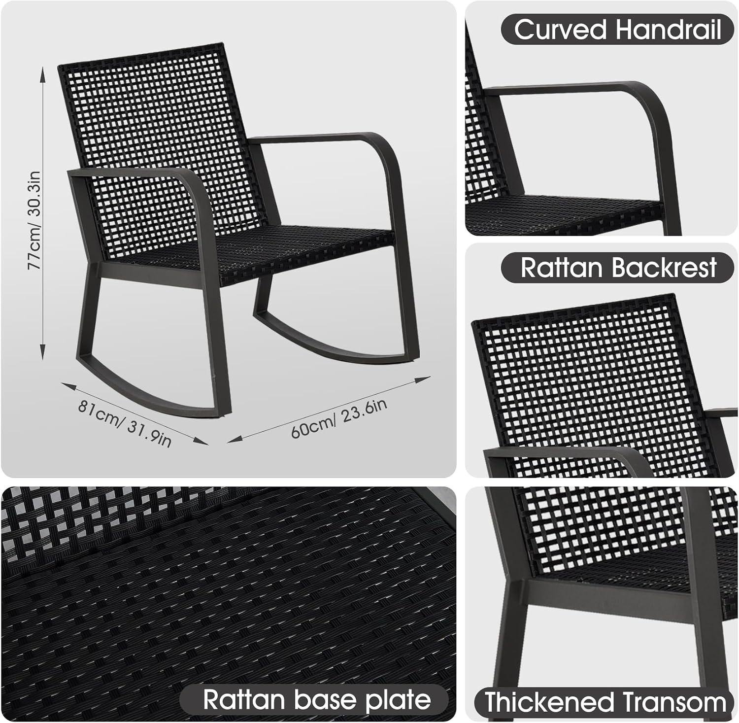 Rocking Bistro Patio Set Review: My Backyard Take