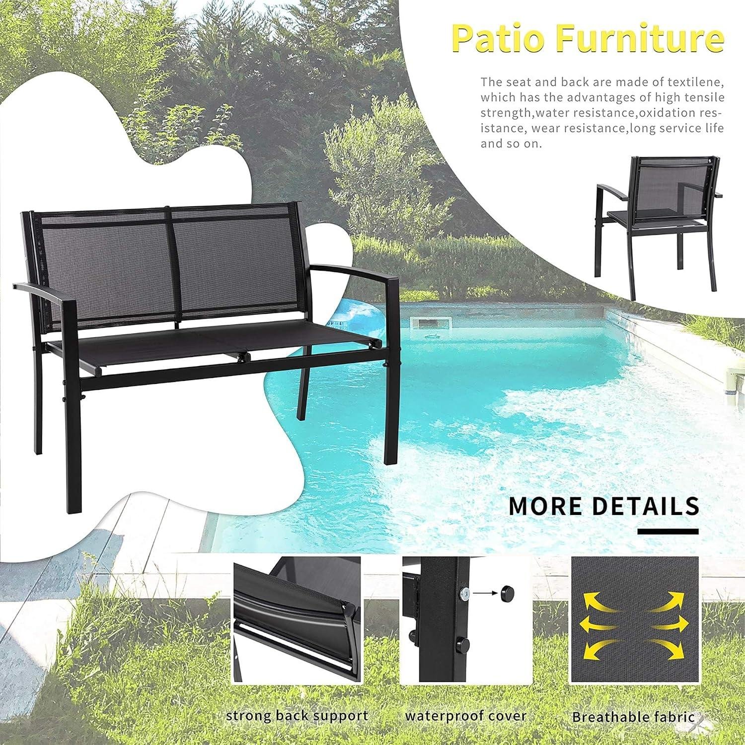 My Take on the Shintenchi 4-Piece Patio Set (Black)