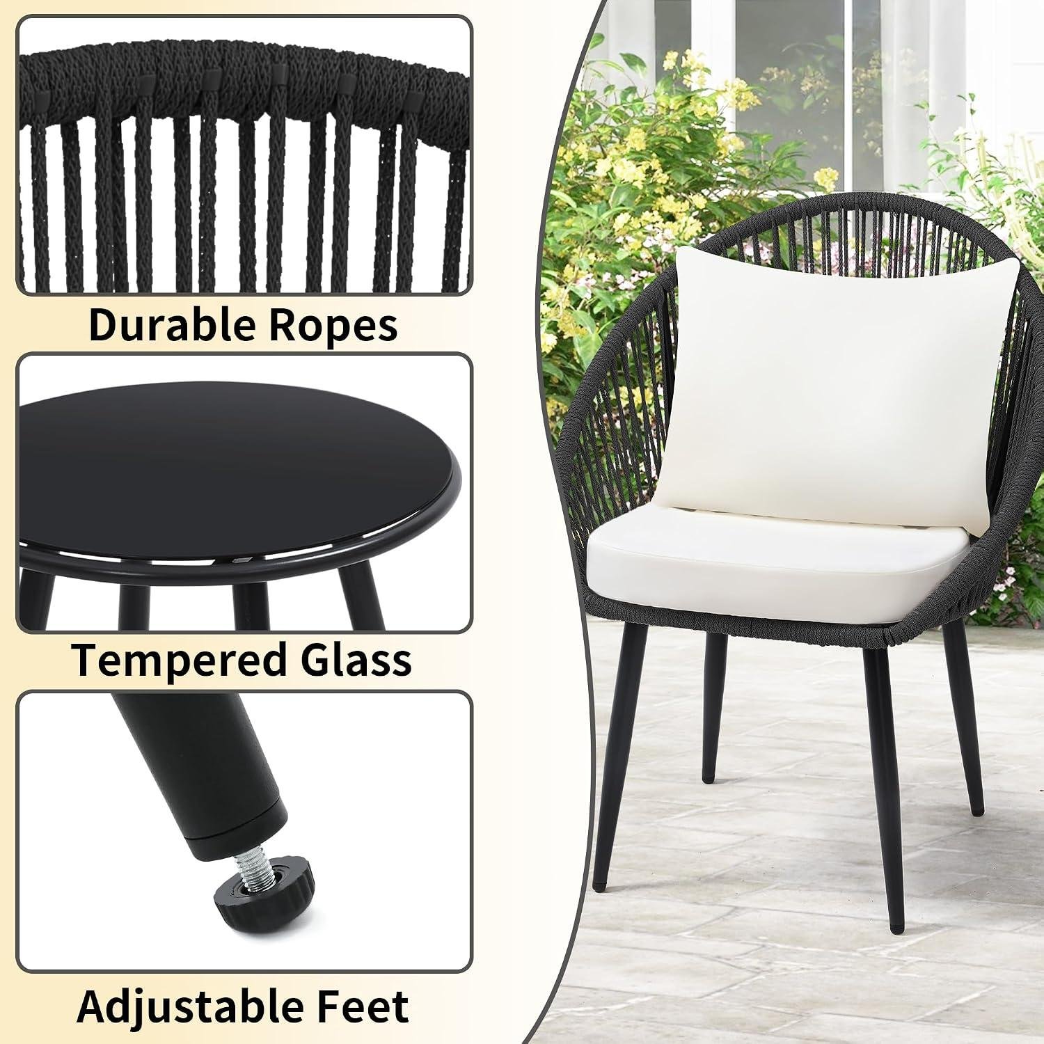 My Take on the Wildformers Rope Bistro Set (3pc)