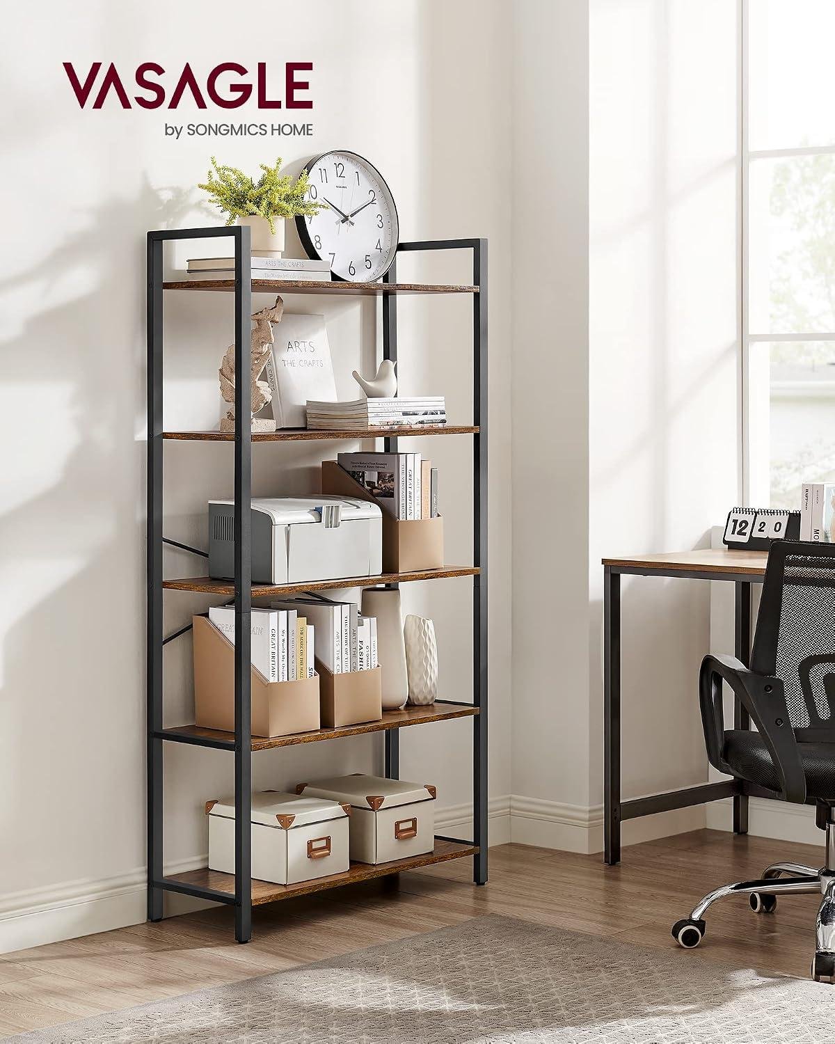 VASAGLE 5-Tier Shelf Review: Right Shop Storage?