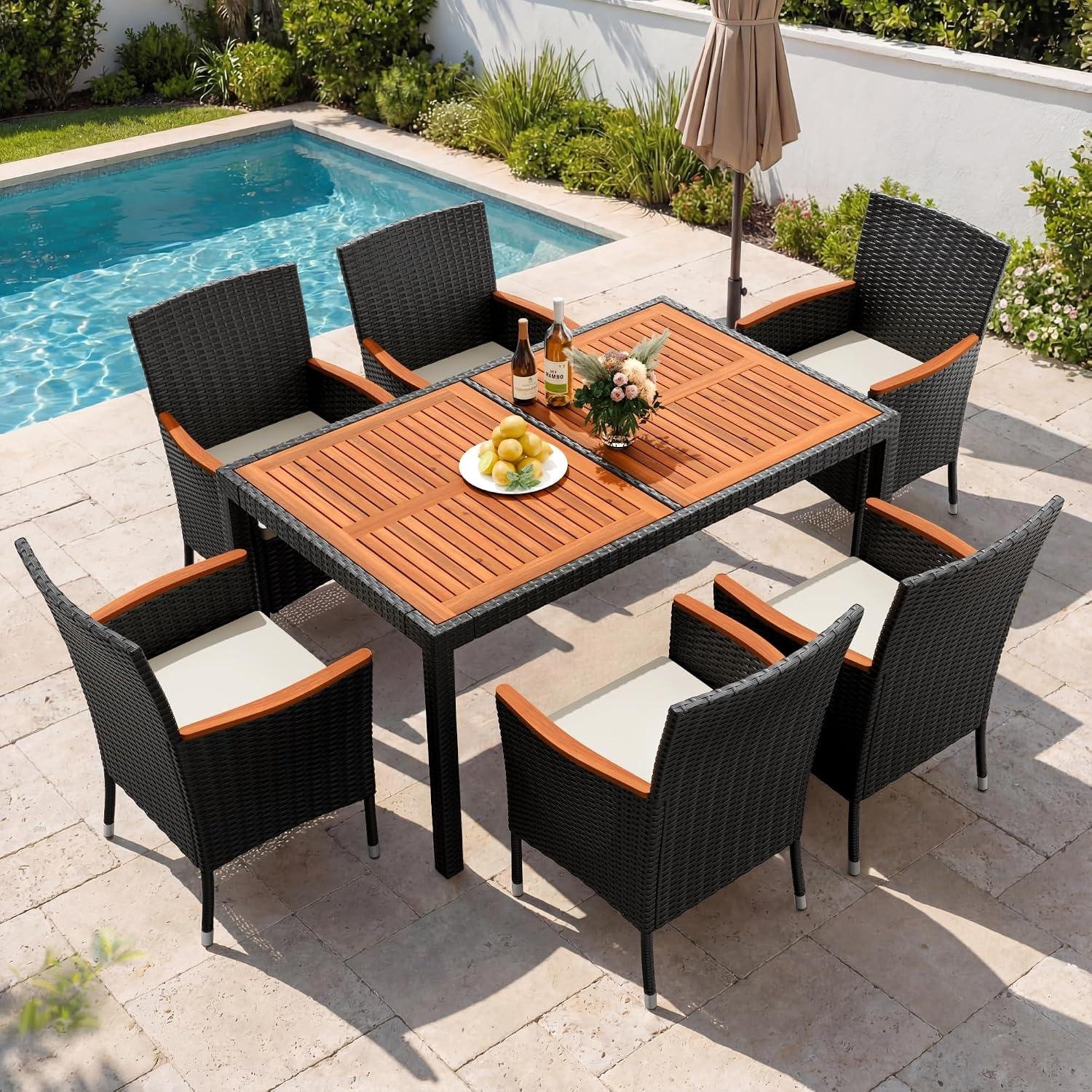 My Take on the Devoko 7-Piece Acacia Patio Set