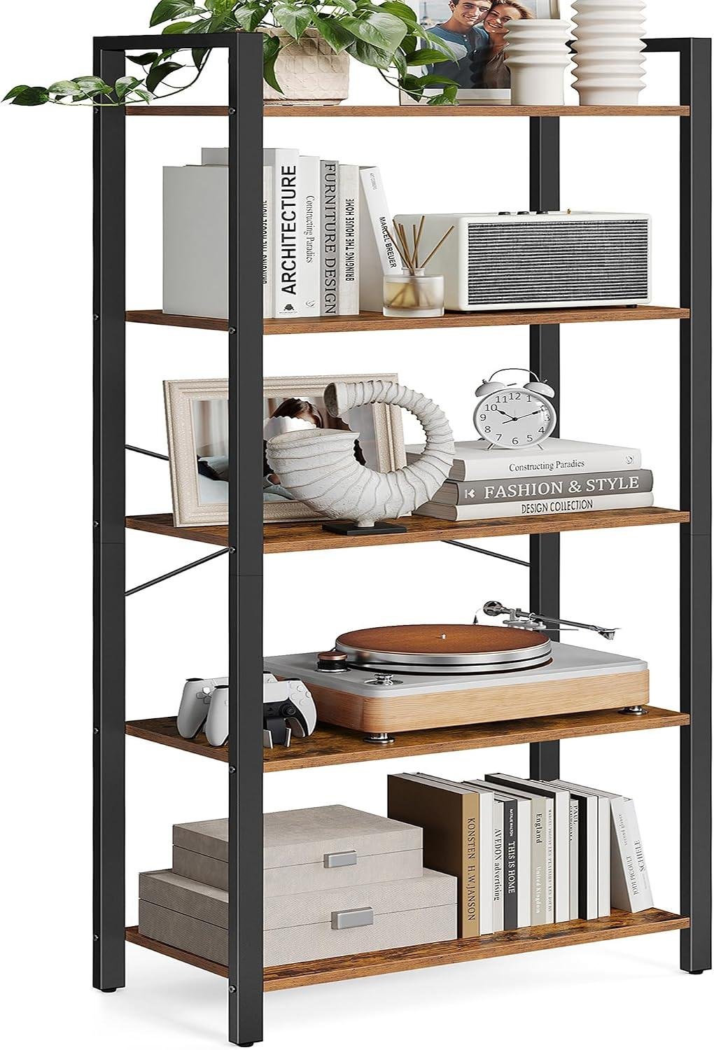 VASAGLE 5-Tier Shelf Review: Right Shop Storage?