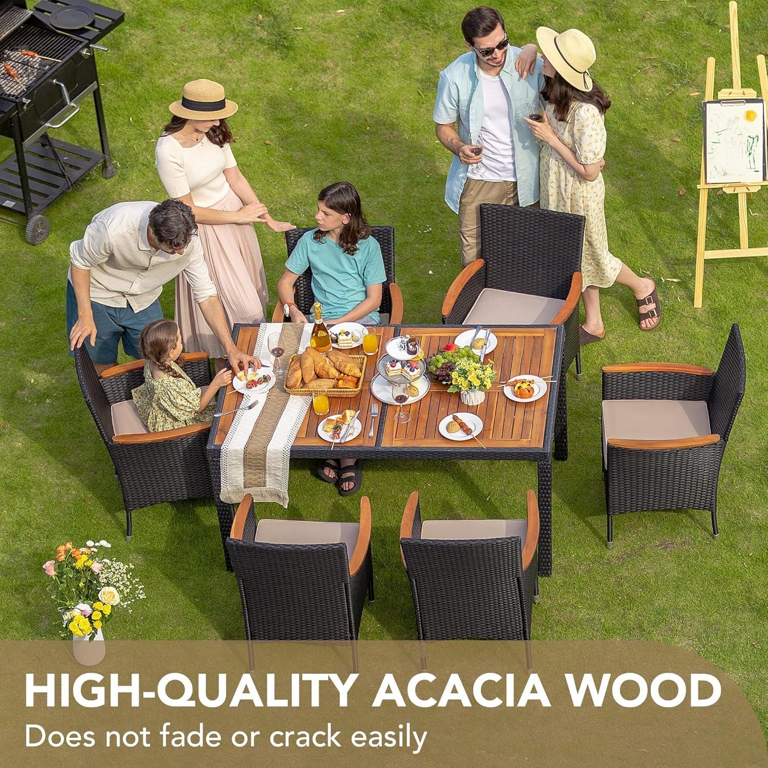 My Take on the Devoko 7-Piece Acacia Patio Set