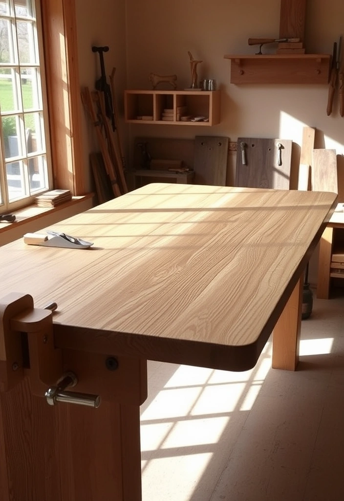 11 Inspiring Workbench Designs You Can Build Yourself (Get Ready to Be Inspired by #2!) - 1. Classic Joinery Workbench