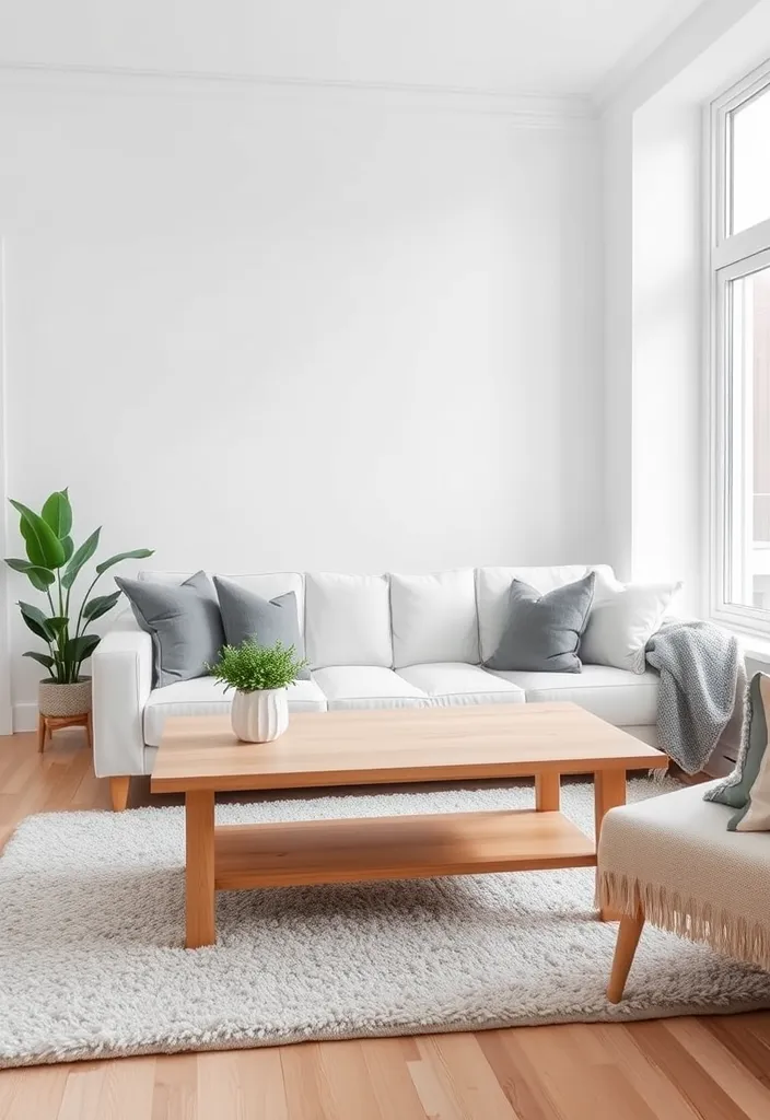 20 Living Room Ideas That'll Make You Want to Curl Up and Never Leave! (#12 Is a Game-Changer!) - 1. Scandinavian Serenity