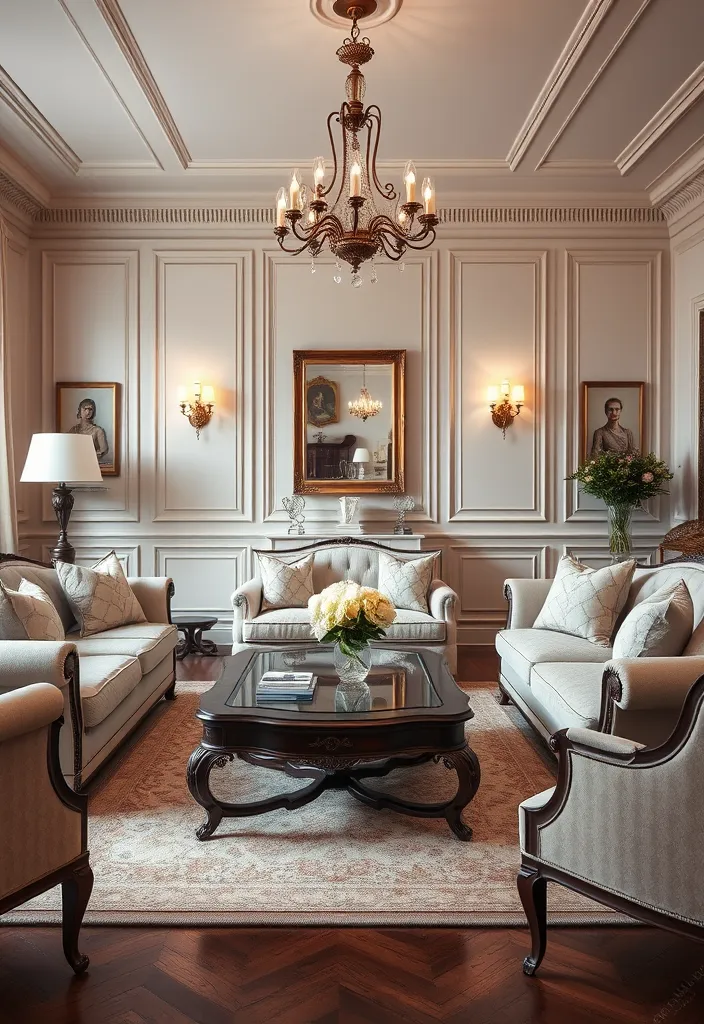 20 Living Room Ideas That'll Make You Want to Curl Up and Never Leave! (#12 Is a Game-Changer!) - 20. Timeless Elegance