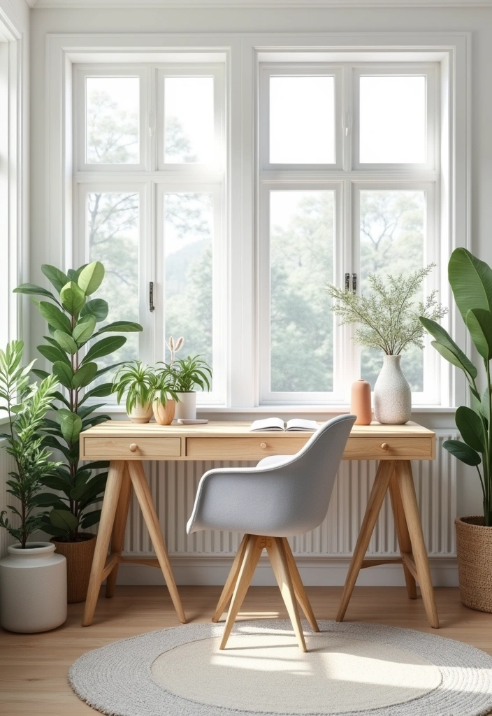 10 Inspiring Home Office Designs That'll Boost Your Productivity (You Won't Believe #4!) - 8. Scandinavian Serenity