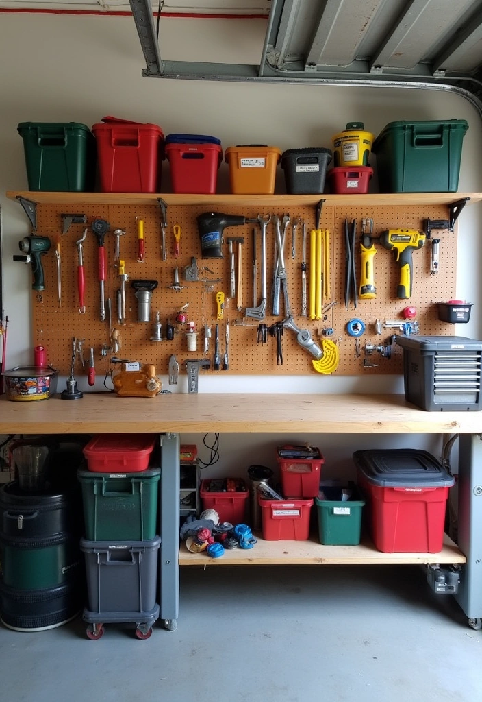12 Inspiring Garage Workspaces That'll Make Every DIYer Drool (Get Ready to Create Magic!) - 8. Organized Perfection