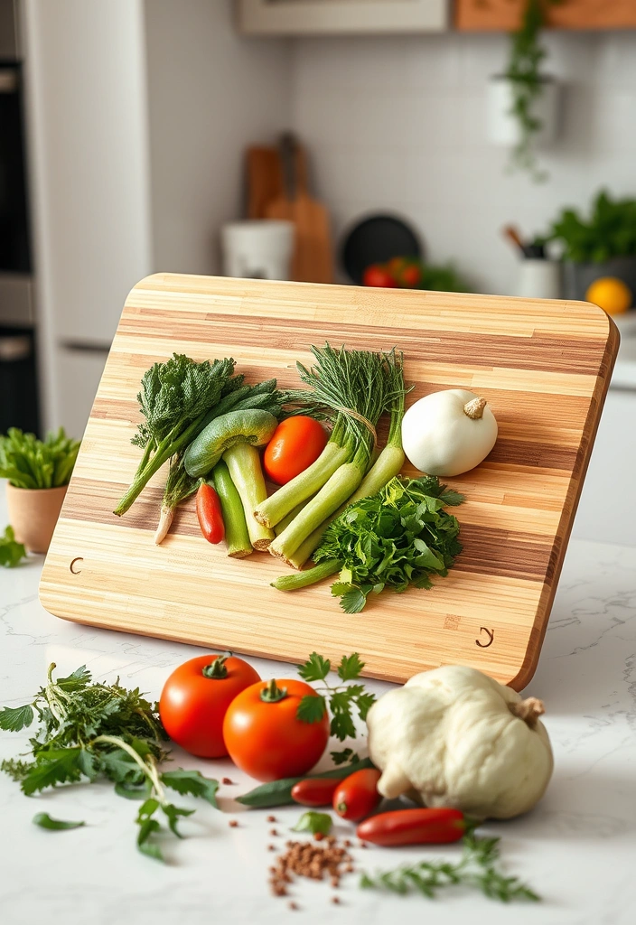 12 Unique Cutting Boards That Will Make Your Friends Jealous (Wait Till You See #5!) - 12. The Eco-Friendly Bamboo Board