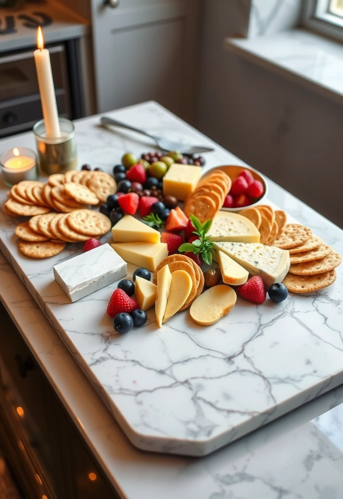 12 Unique Cutting Boards That Will Make Your Friends Jealous (Wait Till You See #5!) - 4. The Geometric Marble Board