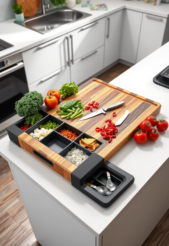 12 Unique Cutting Boards That Will Make Your Friends Jealous (Wait Till You See #5!) - 7. The Multi-Function Board
