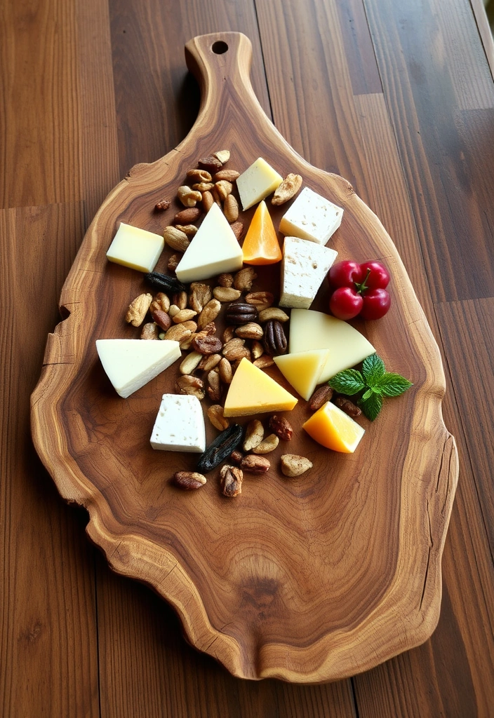 12 Unique Cutting Boards That Will Make Your Friends Jealous (Wait Till You See #5!) - 9. The Rustic Live Edge Board