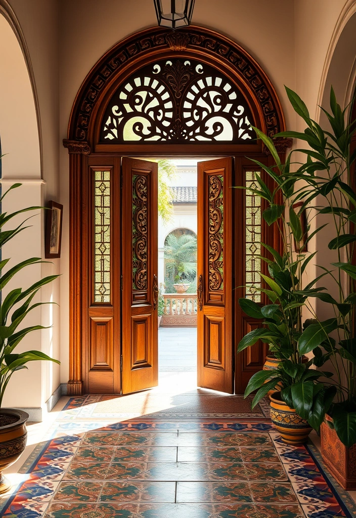 15 Breathtaking Spanish Style Homes That Will Inspire Your Next Renovation! - 13. Inviting Entryways