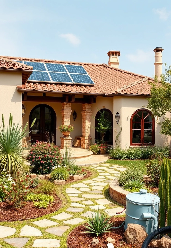 15 Breathtaking Spanish Style Homes That Will Inspire Your Next Renovation! - 15. Sustainable Design Elements