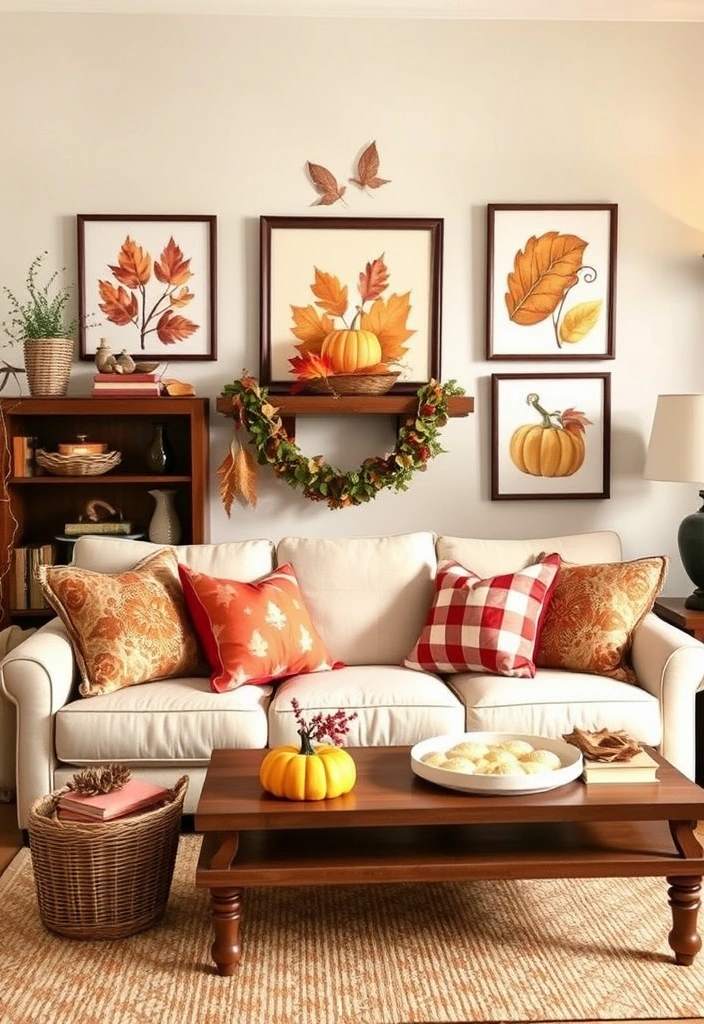 17 Unique Wall Art Ideas That'll Make Your Home Stand Out (Wait Until You See #8!) - 14. Seasonal Art Displays