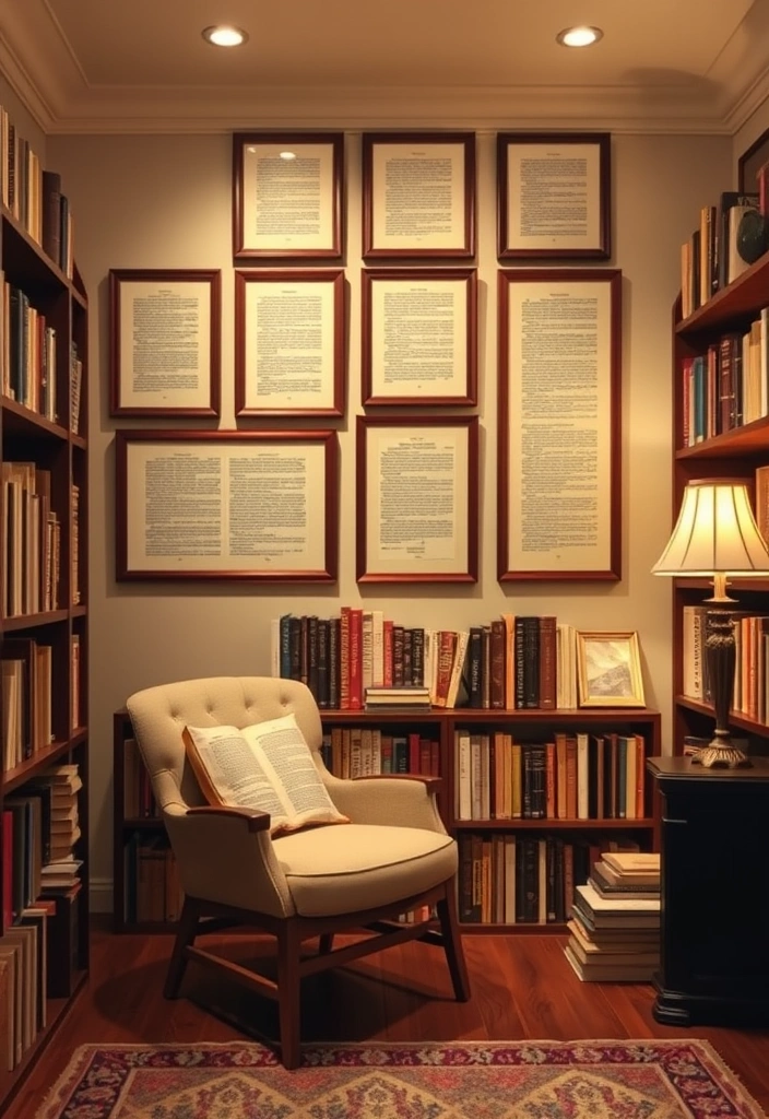 17 Unique Wall Art Ideas That'll Make Your Home Stand Out (Wait Until You See #8!) - 16. Book Page Art