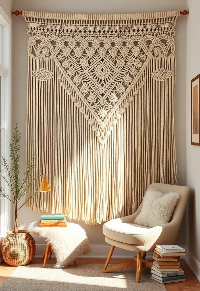 17 Unique Wall Art Ideas That'll Make Your Home Stand Out (Wait Until You See #8!) - 3. Fabric Wall Hangings