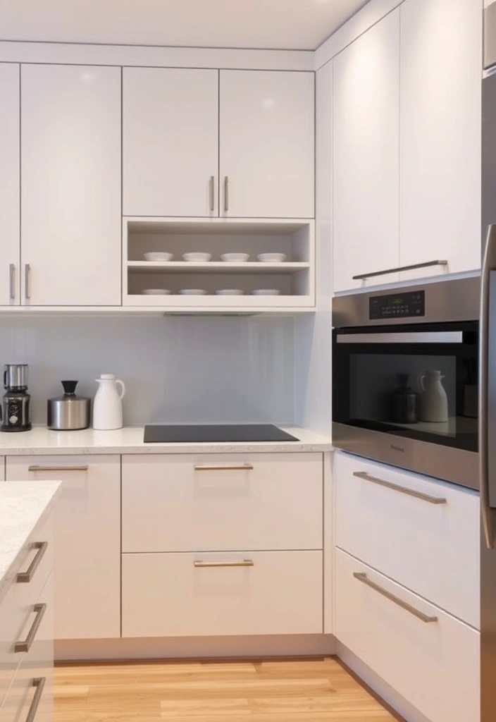 18 Trendy Kitchen Decor Ideas That Prove Less Is More (You’ll Love #7!) - 8. Streamlined Appliances