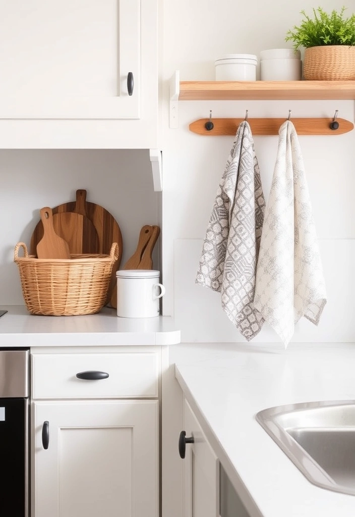 18 Trendy Kitchen Decor Ideas That Prove Less Is More (You’ll Love #7!) - 9. Textured Accents
