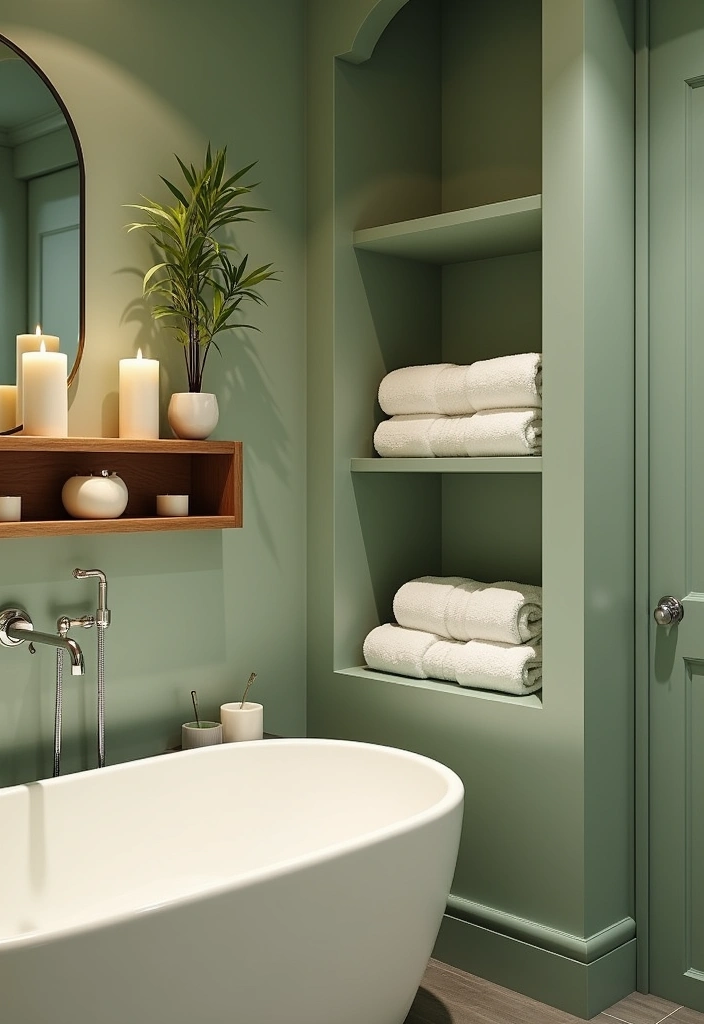 21 Jaw-Dropping Bathroom Transformations That Prove Small Can Be Stunning! - 4. Spa Retreat: Creating a Relaxing Oasis