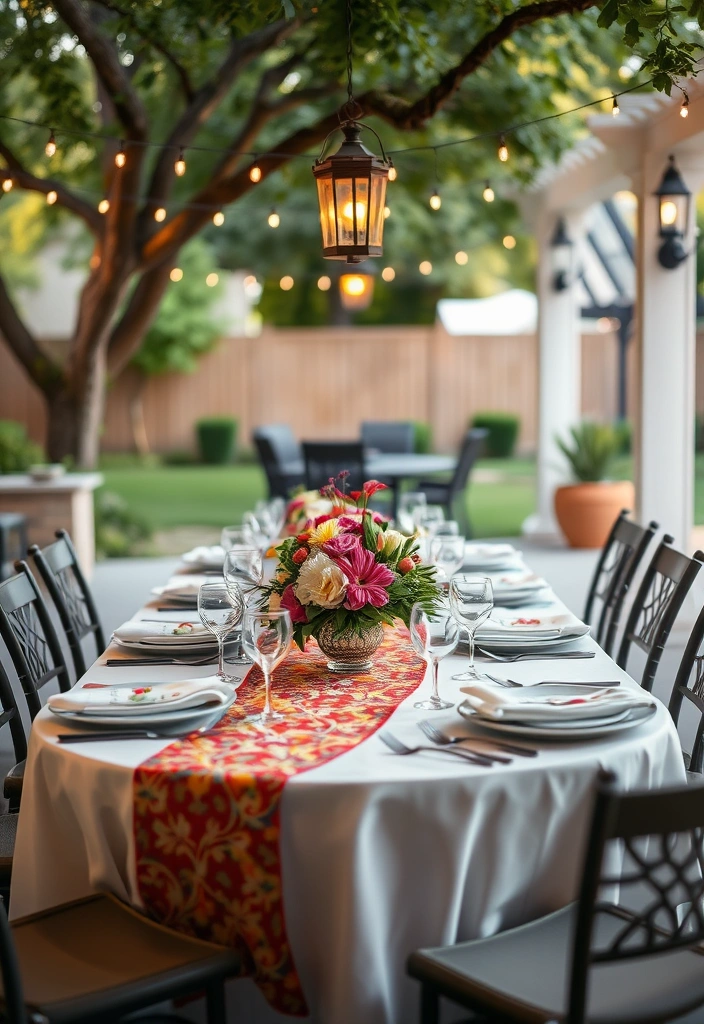 22 Patio Ideas So Cozy You Won't Want to Go Inside (Your Friends Will Love #7!) - 4. Outdoor Dining Delight