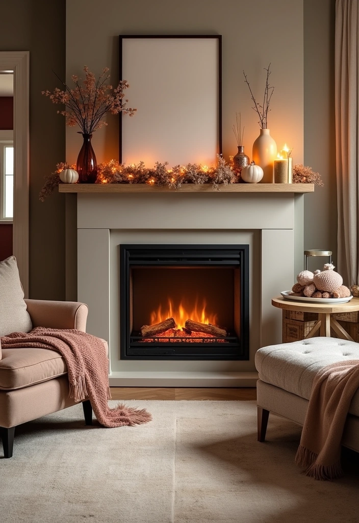 25 Living Room Ideas That Will Make You Never Want to Leave Home Again (#13 Is a Game-Changer!) - 16. Cozy Fireplace Corners