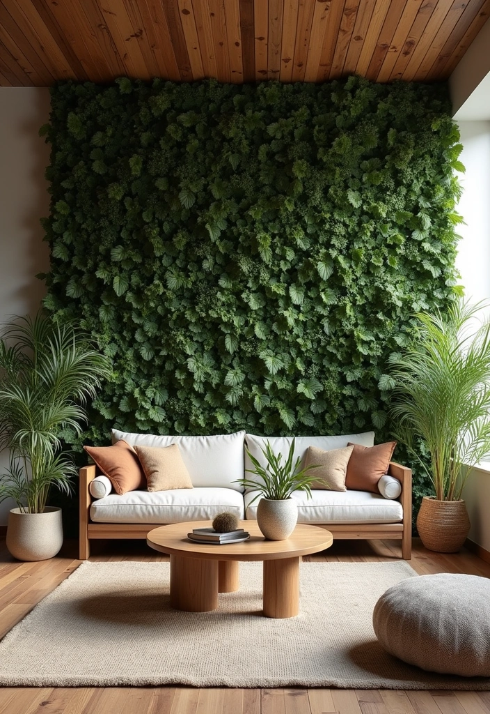 25 Living Room Ideas That Will Make You Never Want to Leave Home Again (#13 Is a Game-Changer!) - 18. Nature-Inspired Decor