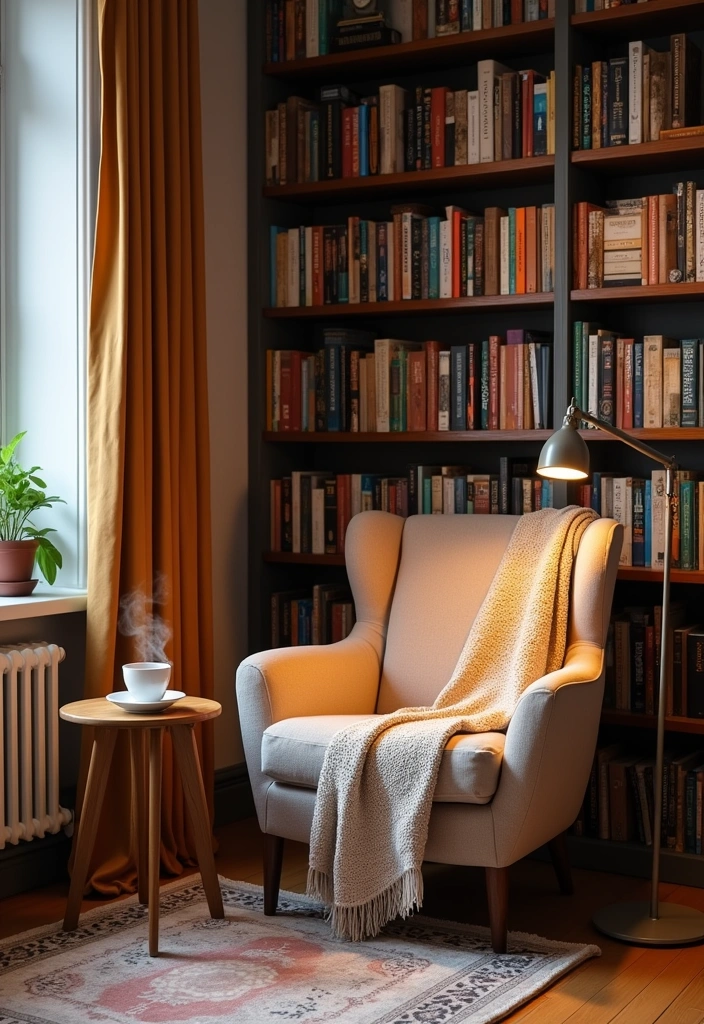 25 Living Room Ideas That Will Make You Never Want to Leave Home Again (#13 Is a Game-Changer!) - 4. Cozy Reading Nooks