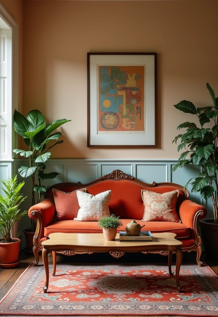 25 Living Room Ideas That Will Make You Never Want to Leave Home Again (#13 Is a Game-Changer!) - 8. Vintage Charm